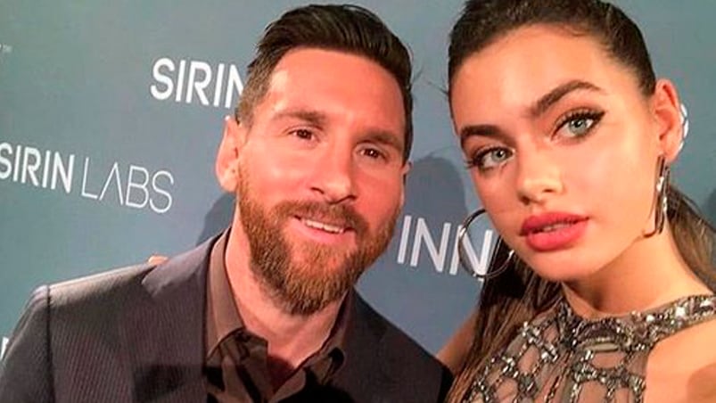 Lionel Messi y Yael Shelbia alimentaron los comentarios de los usuarios en las redes sociales.