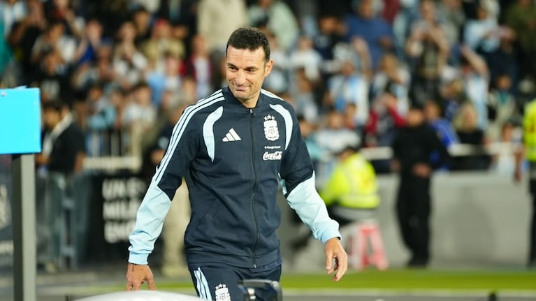 Lionel Scaloni con la Selección Argentina en Córdoba. Foto: Lucio Casalla / ElDoce.tv.