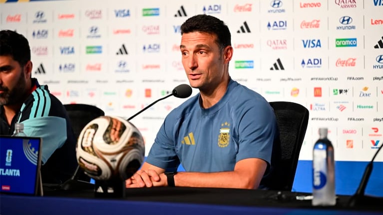 Lionel Scaloni tras la clasificación a la final del Mundial 2026.