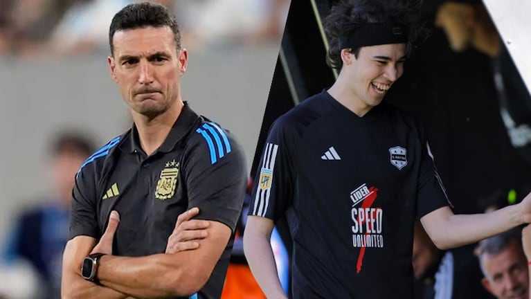 Lionel Scaloni y una respuesta lapidaria por el debut de Spreen en primera.