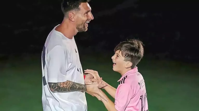 Lionel y una respuesta clara sobre el futuro formativo de su hijo mayor.
