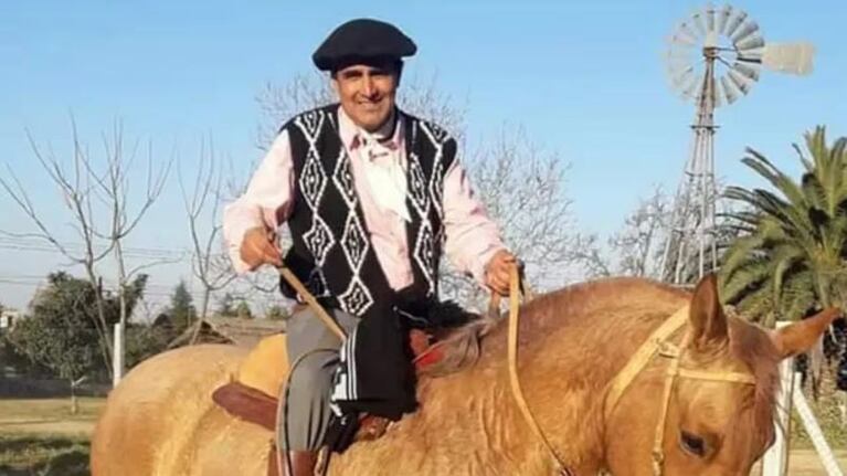 Lito Toranzo era el casero de la estancia atacada por ladrones.