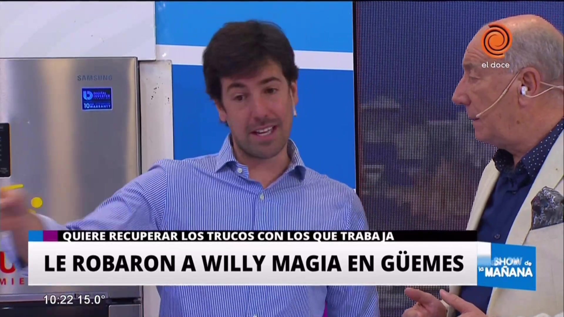 Llamado a la solidaridad: El Mago Willy busca su mochila robada