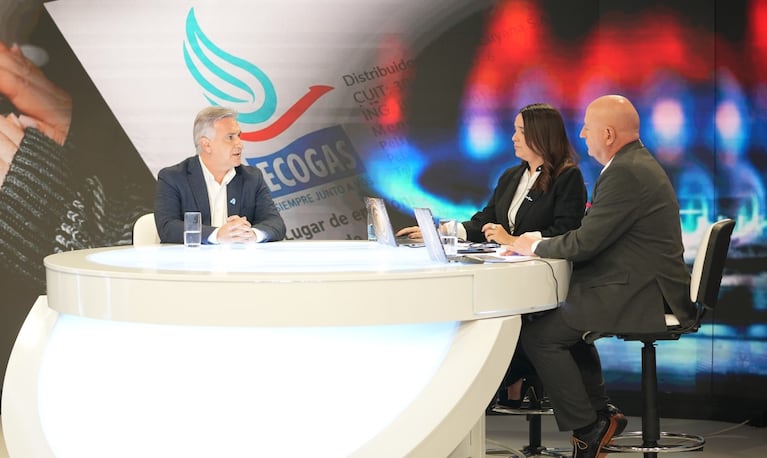 Llaryora, en Noticiero Doce.