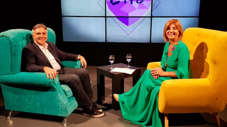 Llaryora, íntimo en una entrevista. / Foto: ElDoce.tv