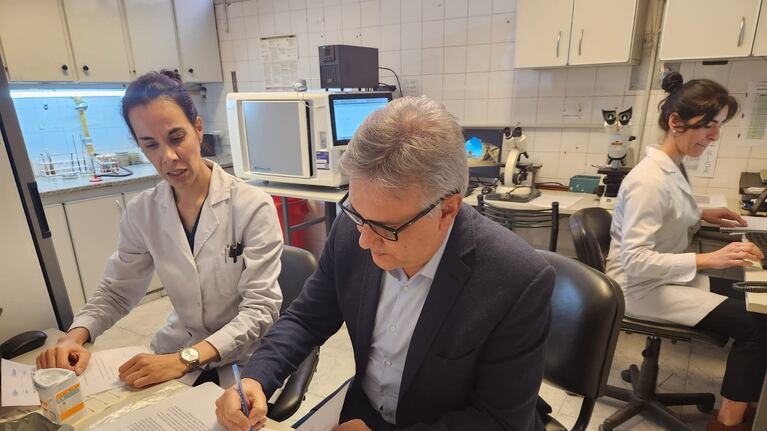 Llaryora se realizó el narcotest anual obligatorio.