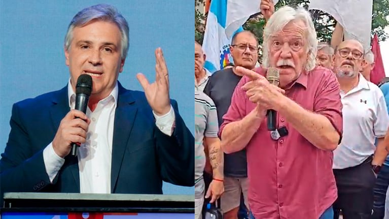 Llaryora se refirió a los insultos de Daniele.