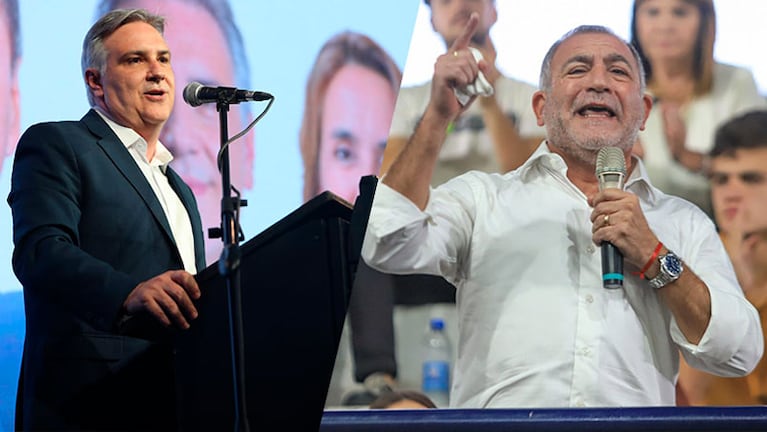 Llaryora y Juez, los candidatos a gobernador en Córdoba. 