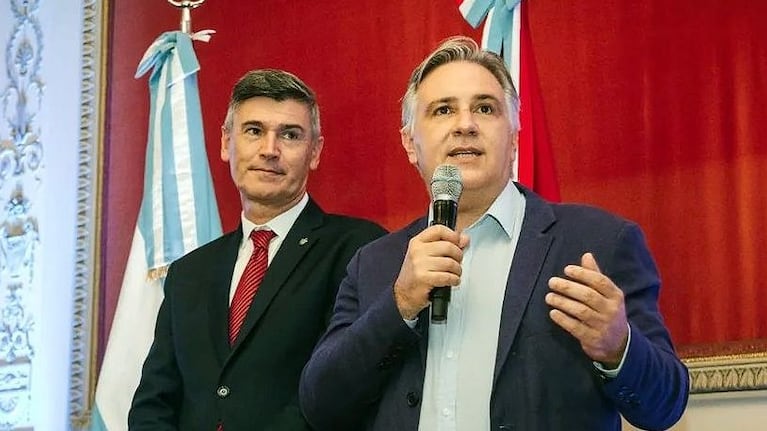 Llaryora y Passerini