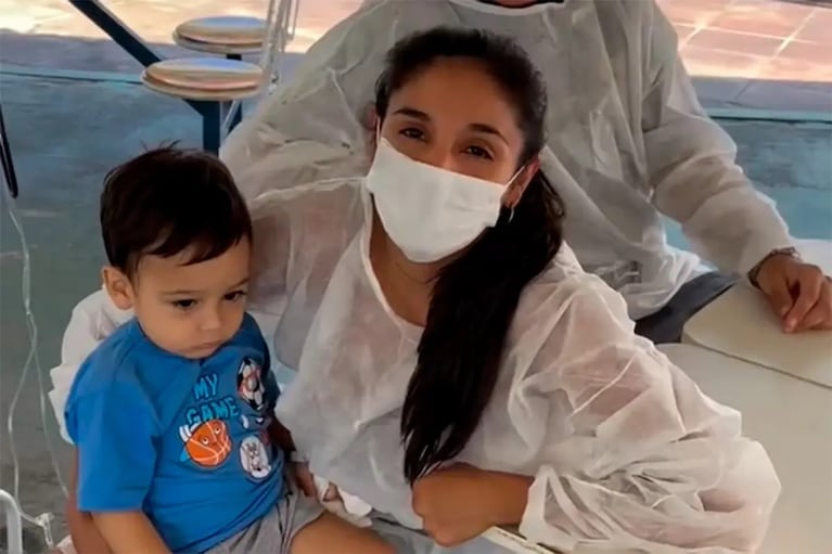 Llegó al Garrahan el nene al que le detectaron un cáncer avanzado en Brasil: cómo está su salud