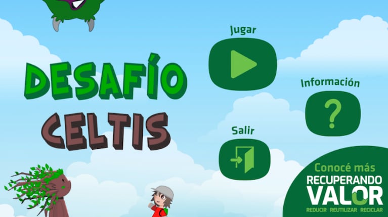 Llegó “Desafío Celtis”, el videojuego de Recuperando Valor