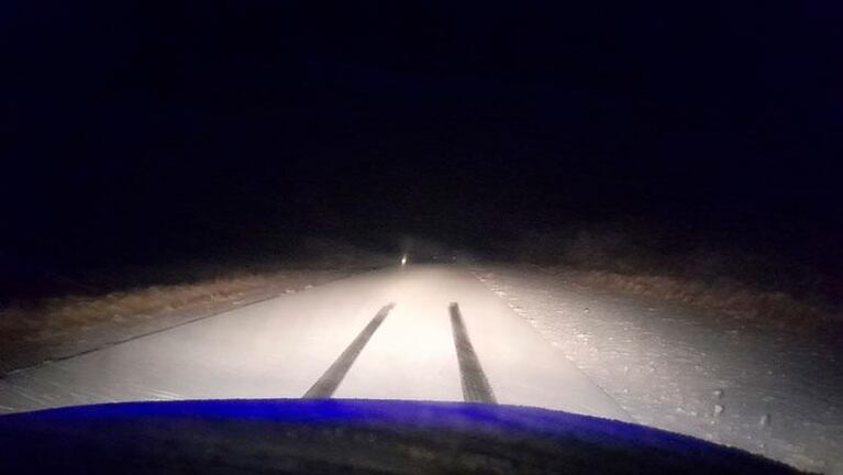 Llovió en Córdoba y nevó en las Altas Cumbres