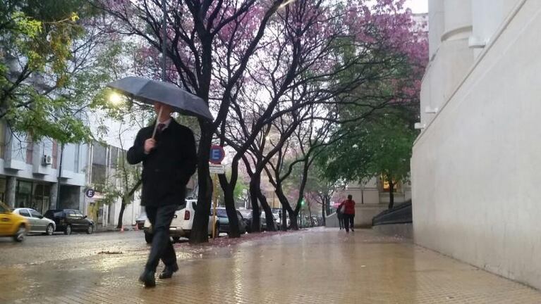 Llovió y granizó en el sur y dos alertas afectan a Córdoba