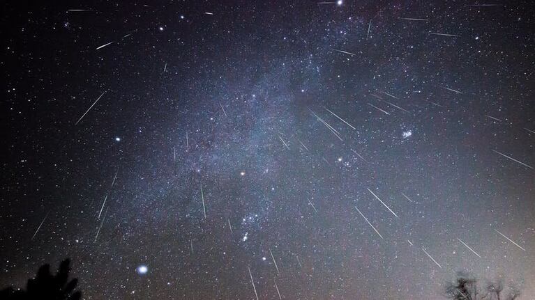 lluvia de estrellas (imagen ilustrativa)