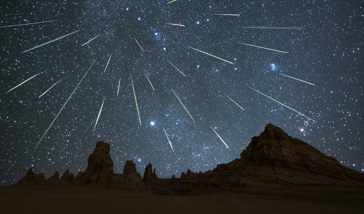 Lluvia de meteoritos en Córdoba,
