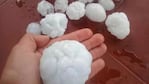 Lluvia y piedra en Almafuerte, Adelia María, Las Bajadas y Río Tercero.