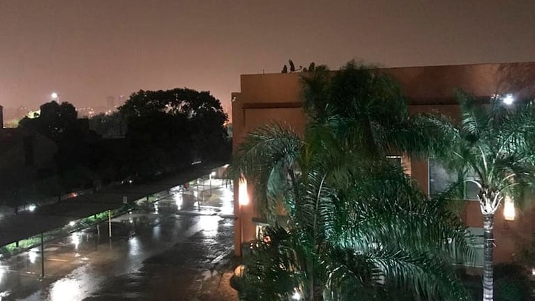 Lluvias y calor en la noche del sábado en Córdoba.