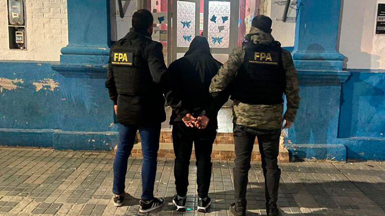 Lo arrestaron en Cosquín.