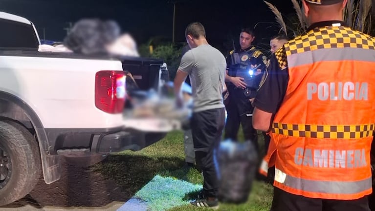 Lo controlaron en la ruta y lo detuvieron por lo que llevaba en la camioneta.