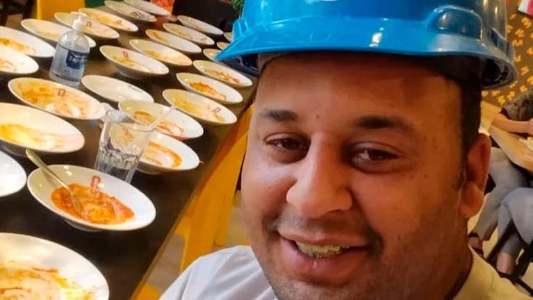 Lo echaron del restaurante tras comer 15 platos de pastas: “Como mucho porque gasto mucha energía en mi trabajo”