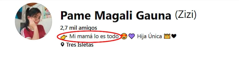 “Lo es todo”: el estremecedor mensaje en Facebook de la joven asesinada por su madre en Chaco