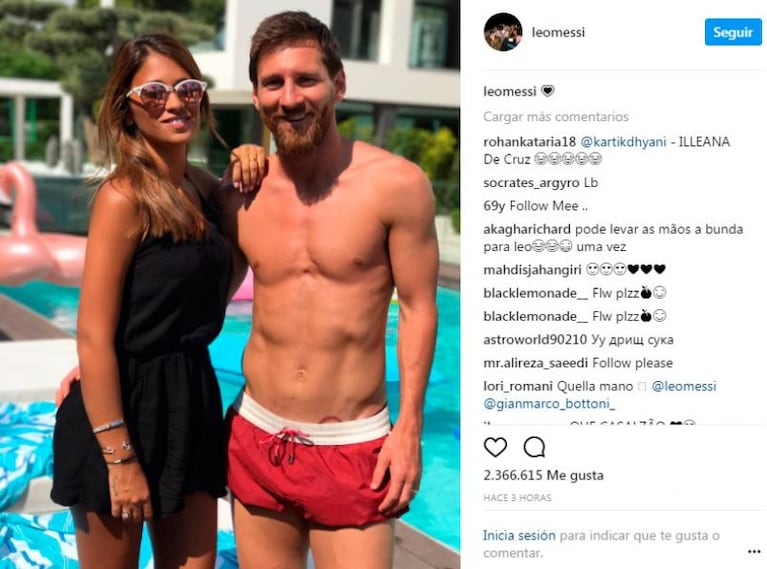 ¡Lo hizo de nuevo! Messi y otra mano atrevida con Antonela