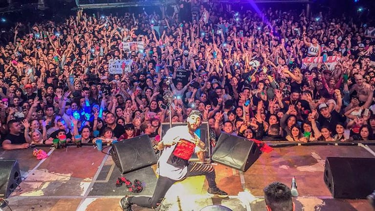 ¡Lo hizo emocionar! Ulises Bueno y El Polaco juntos en Buenos Aires