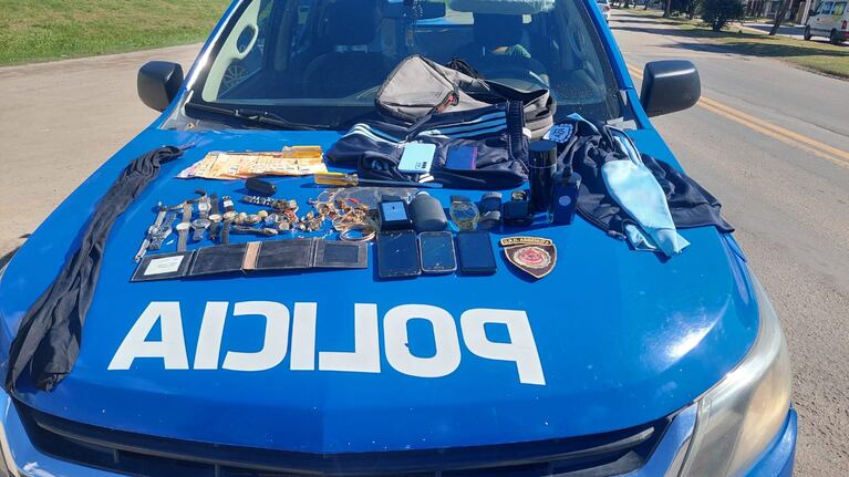 Lo que le secuestraron a los menores ladrones en Arroyito.