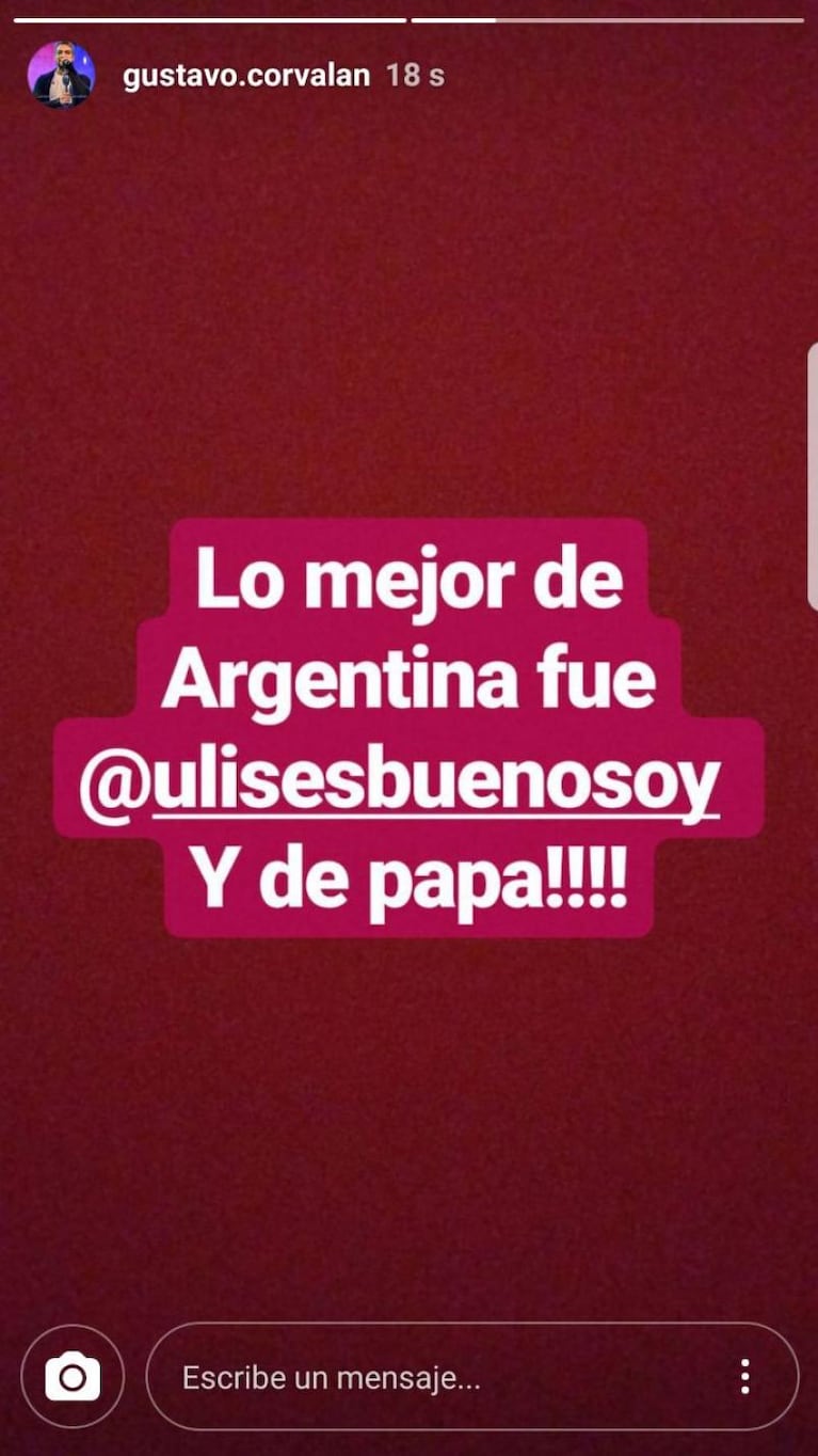 Lo que no se vio de Ulises Bueno con la Selección 