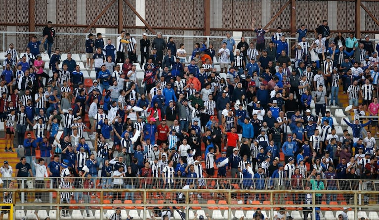 Locura albiazul en Calama.