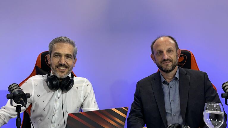 López Peña pasó por el estudio de DF.