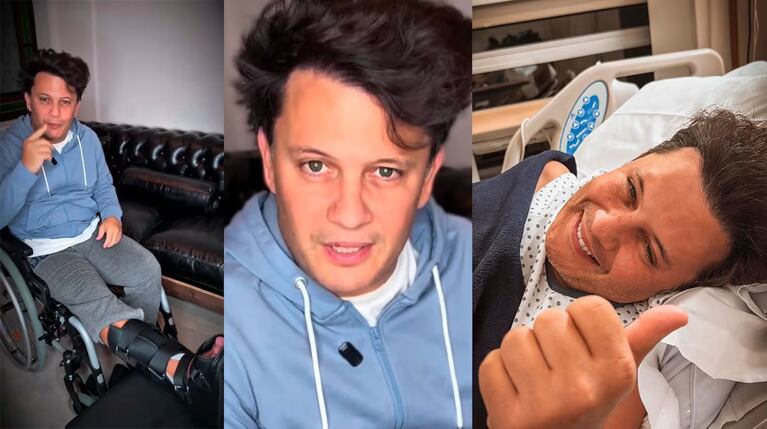 Lopilato agradeció el cariño de la gente en un video en su Instagram.