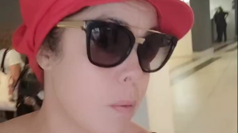 Lore Jiménez se fue del hospital.