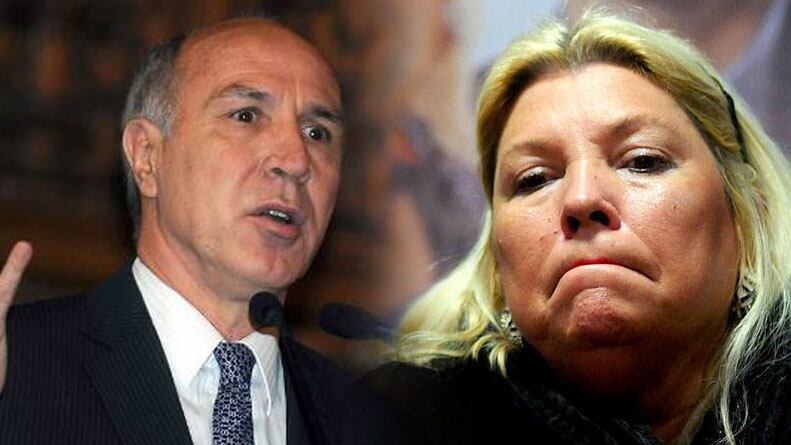 Lorenzettí envió la carta documento y Carrió fue al Congreso con el pedido de destitución.