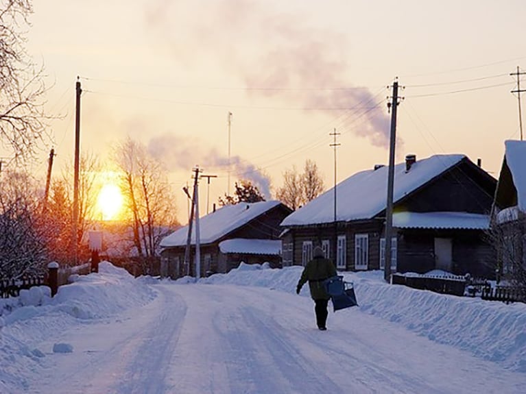 Los -20 grados fueron implacables con el niño.