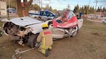 Los accidentes ocurrieron en el interior provincial. 