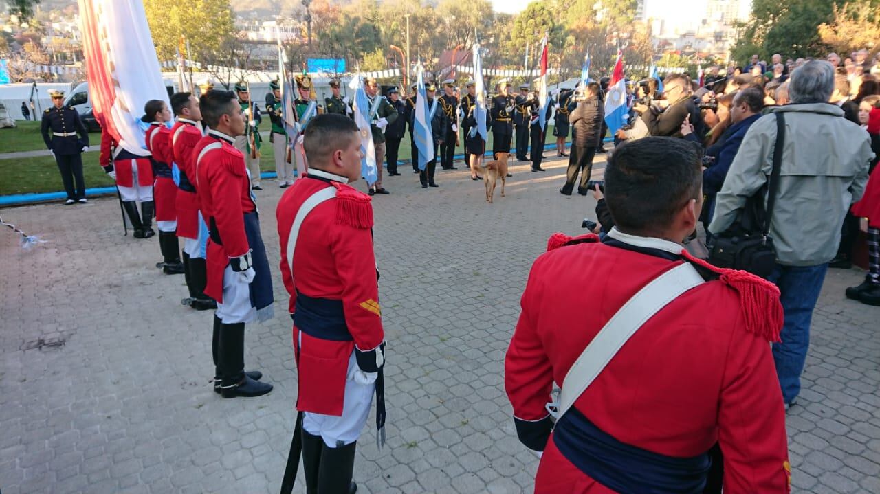 Los actos centrales se desarrollaron en la Villa serrana. Foto: ElDoce.tv.