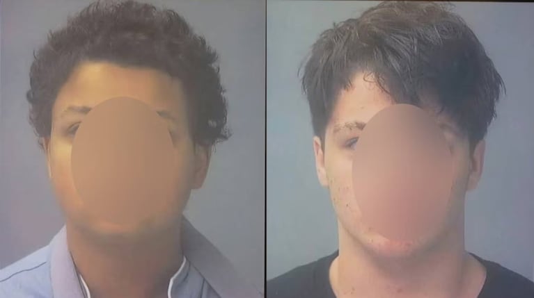 Los adolescentes detenidos.