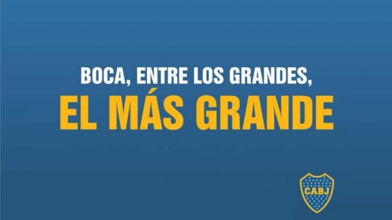 Los afiches, un clásico en el fútbol. 