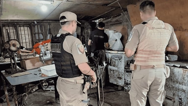 Los allanamientos se llevaron a cabo en establecimientos del interior de Córdoba.