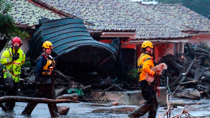 Los aludes en California dejaron hasta ahora unos 17 muertos.