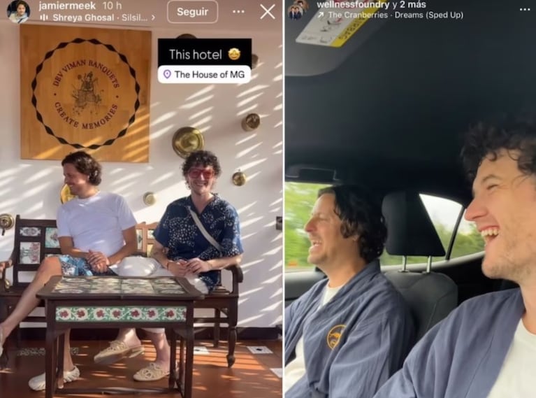 Los amigos contaron que su viaje había sido "una experiencia mágica".