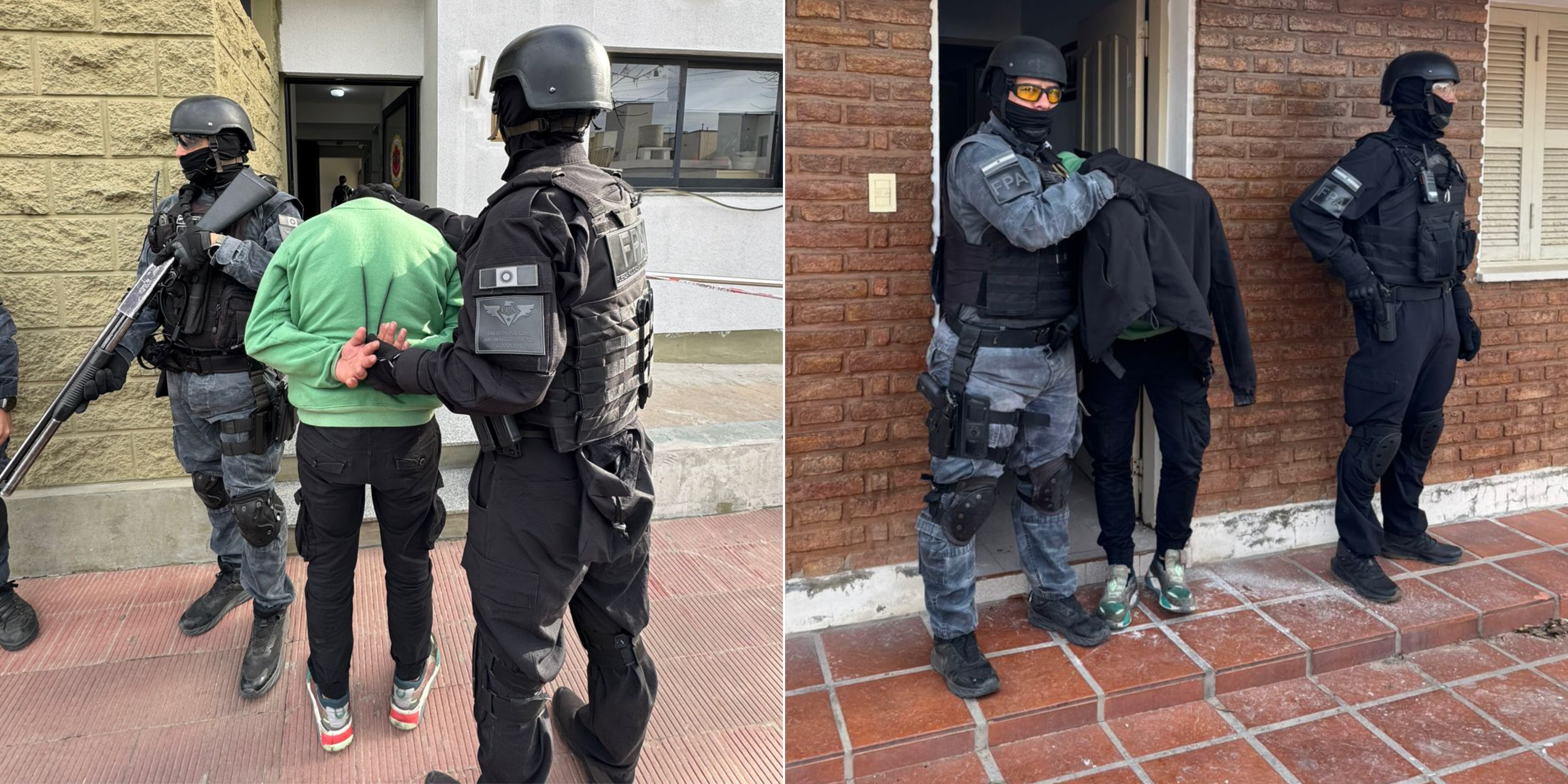 Los amigos operaban en la localidad de Arroyito.