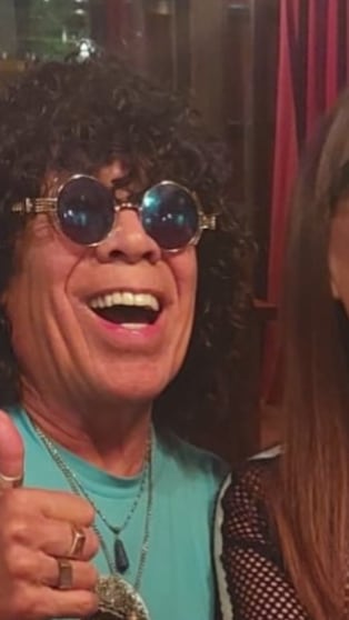 Los artistas coincidieron después de 30 años.