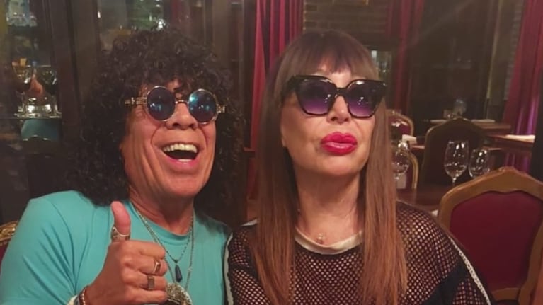 Los artistas coincidieron después de 30 años.