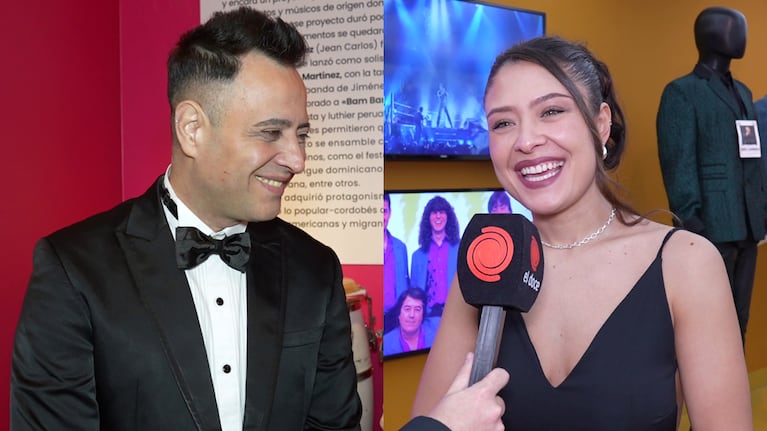 Los artistas compartieron su emoción tras cantar juntos en el Teatro del Libertador San Martin.