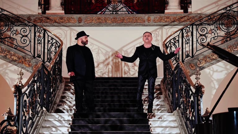 Los artistas deslumbraron con "Aleluya".