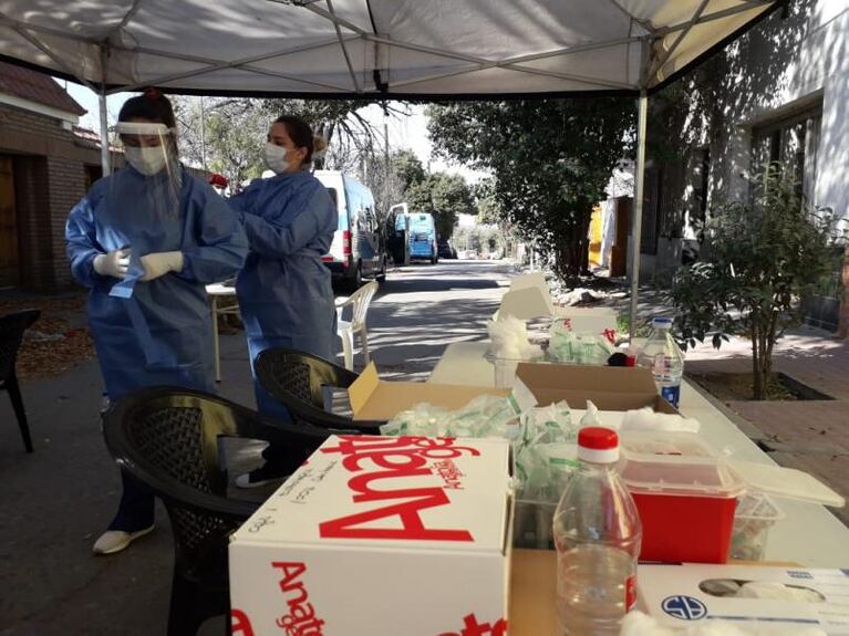 Los barrios adonde realizan controles por el brote de coronavirus