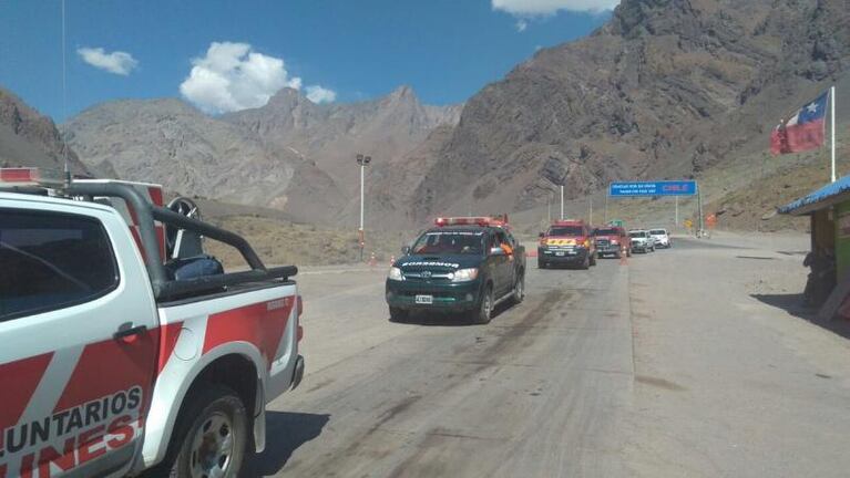 Los Bomberos Voluntarios cordobeses ya están en Chile