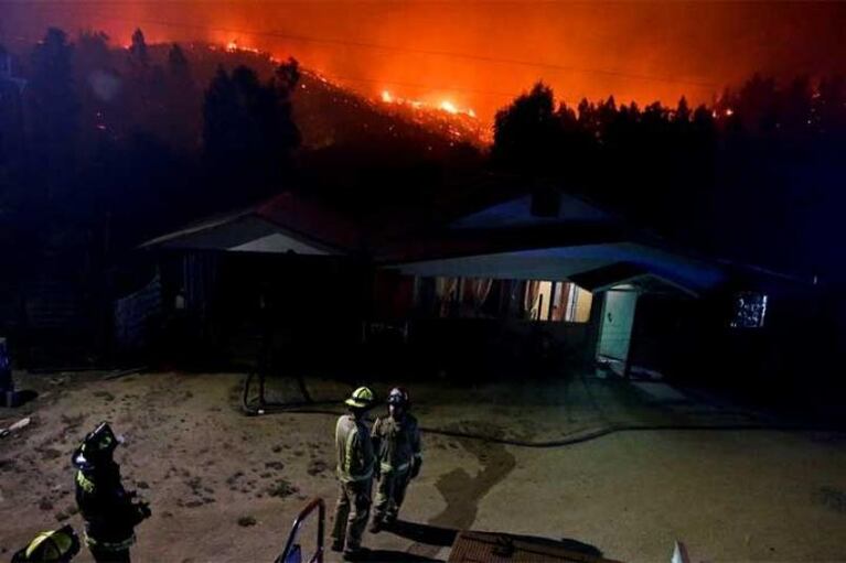 Los Bomberos Voluntarios cordobeses ya están en Chile